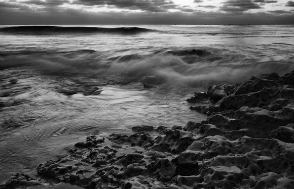 Rhythmic Waves - La Jolla Cove 6 15 2013 - 0.8 sec, Sony RX1